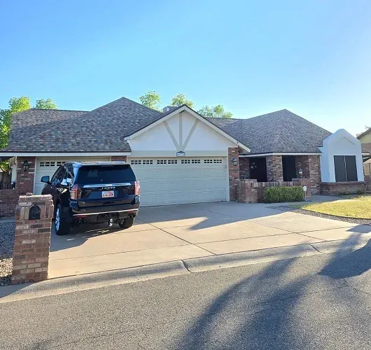 Finished shingle roof completed by Roof Doc